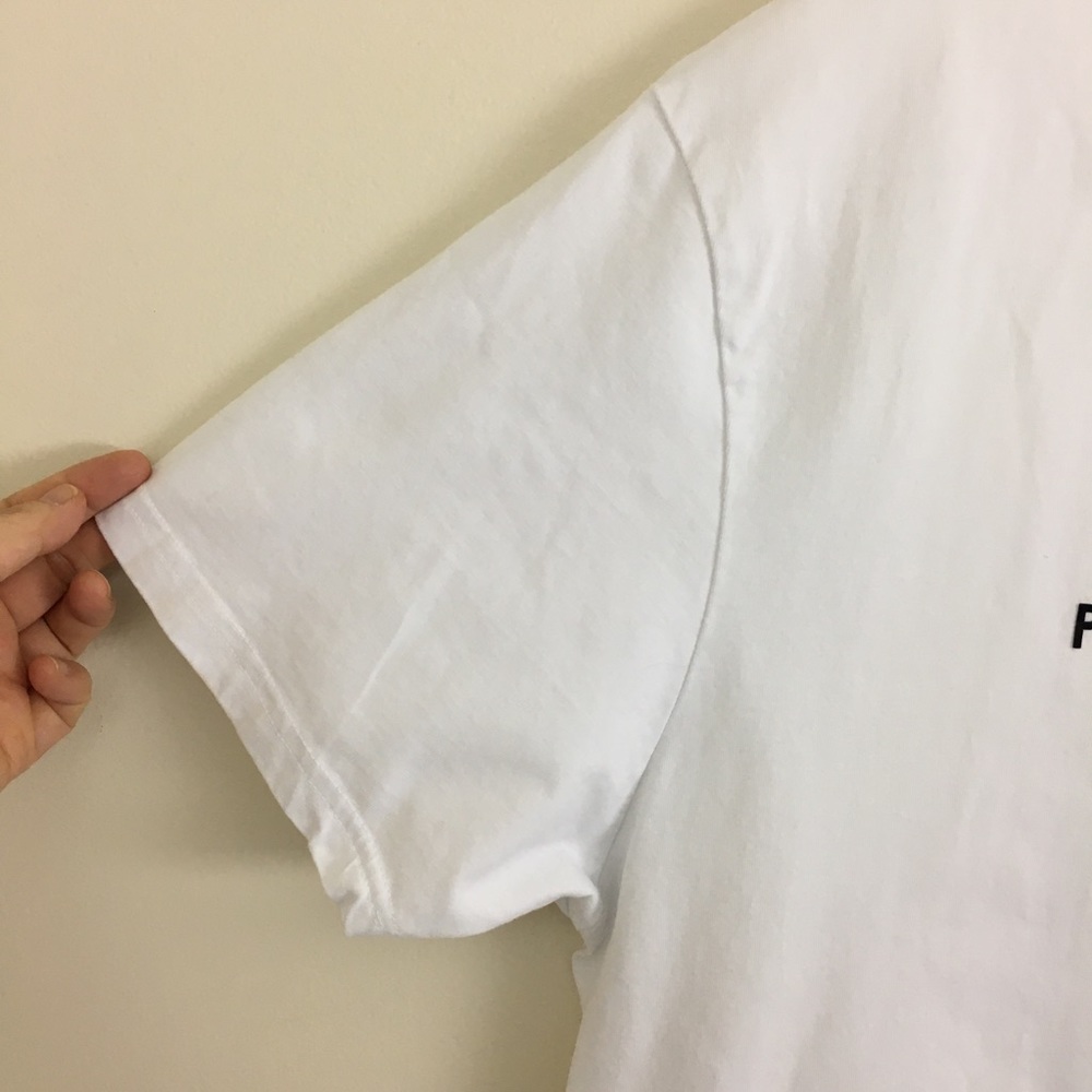 Pink Soda Sports White T-shirts Women's Size Large High Quality Thick Cotton - Picture 4 of 10